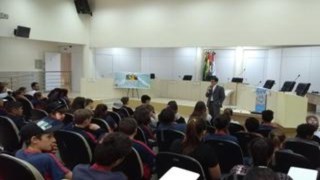 Vereadores mirins desenvolvem campanhas educativas Vereadores mirins desenvolvem campanhas educativas