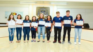 Sessão de Diplomação Vereadores Mirins Sessão de Diplomação Vereadores Mirins